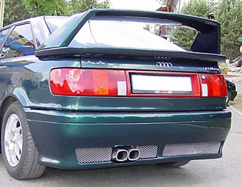 Rear spoiler add - on