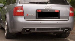 Rear bumper RS6, Avant.