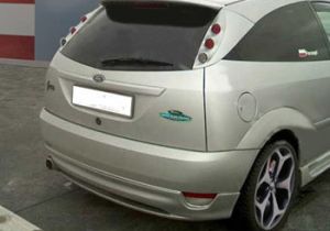 SPECIAL OFFER. Spoiler after the rear bumper, Lumma style.