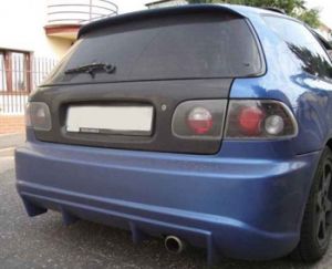 Rear bumper.