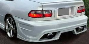 Rear bumper.