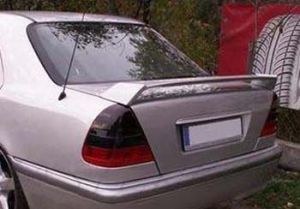 Boot lid spoiler.