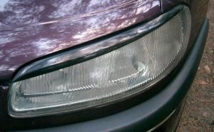 Headlamp trim.