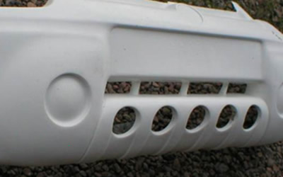 Opel Corsa B rear bumper