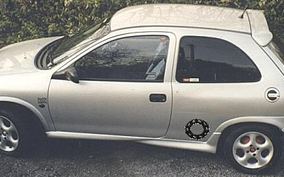 Opel Corsa B slenksciai