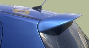 Spoiler above the rear glass.