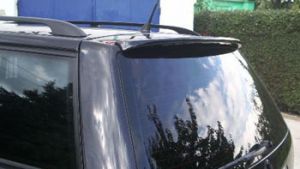 Spoiler above the rear glass combo.