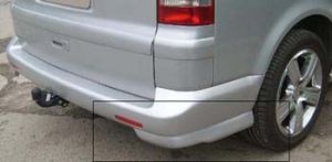 Spoiler after the rear bumper, (2 piece).