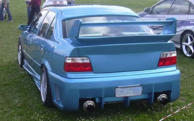 Rear bumper