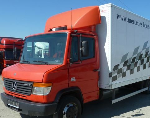 Mercedes Vario 816 spoileris ant stogos