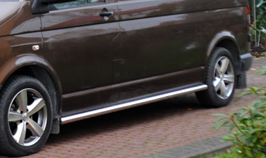 Steel sideskirts