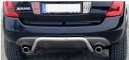 Rear bumper add