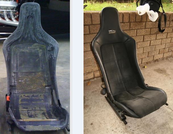 Sport seat Lotus (fiberglass, 6kg)