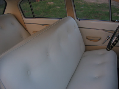 Volga 21 leather seats